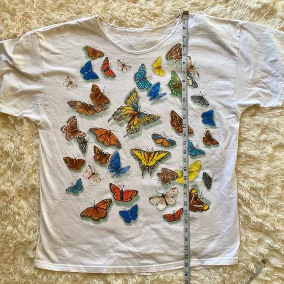 Vintage Oversized Butterfly T- Shirt - Picture 16 of 16